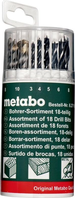 Metabo METABO MIX DRILL SET 18 pcs.