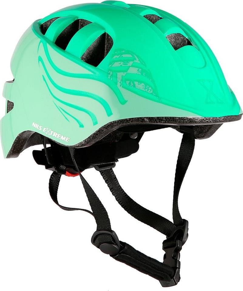 Nils Extreme MTW08 ZIELONY ROZM. XS (48-55CM) KASK DZIECIĘCY NILS EXTREME