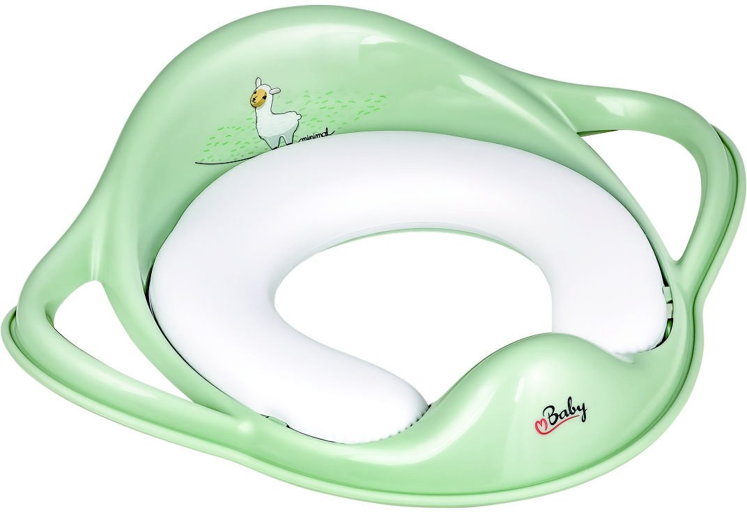 Maltex Nakładka miękka antypoślizgowa na sedes Lama szałwiowa zieleń (6130_39)