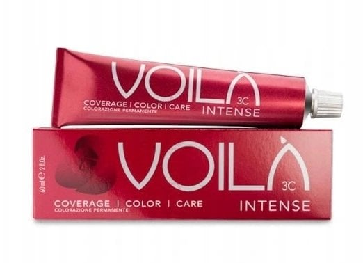 Intercosmo, Voila 3C Intense, Permanent Hair Dye, 5.35 Golden Mahgant Brown, 60 ml For Women