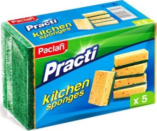 Paclan PACLAN Practi 5szt - gabki do naczyń