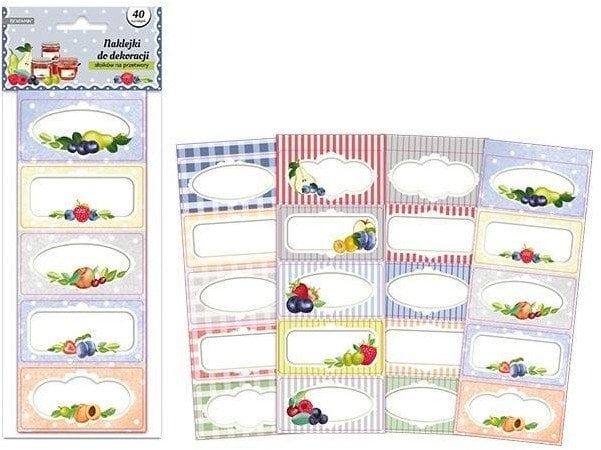 Naklejki na przetwory