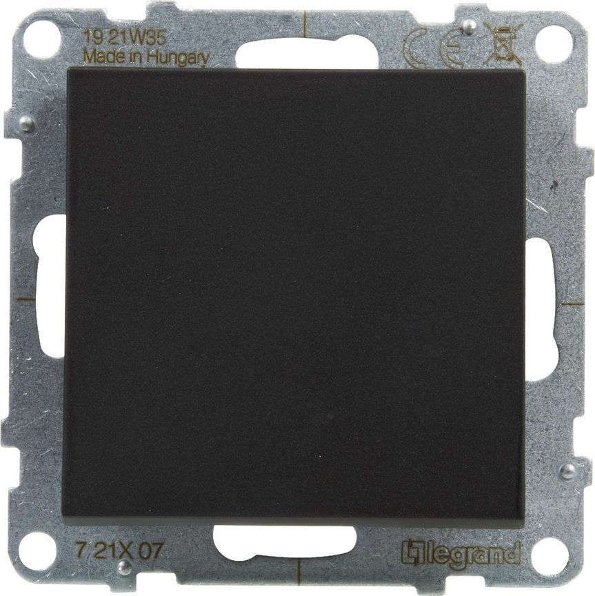 Legrand SUNO - Łącznik krzyżowy - 10 AX - 250 V~ - zaciski śrubowe, Czarny - Legrand 721407 himp