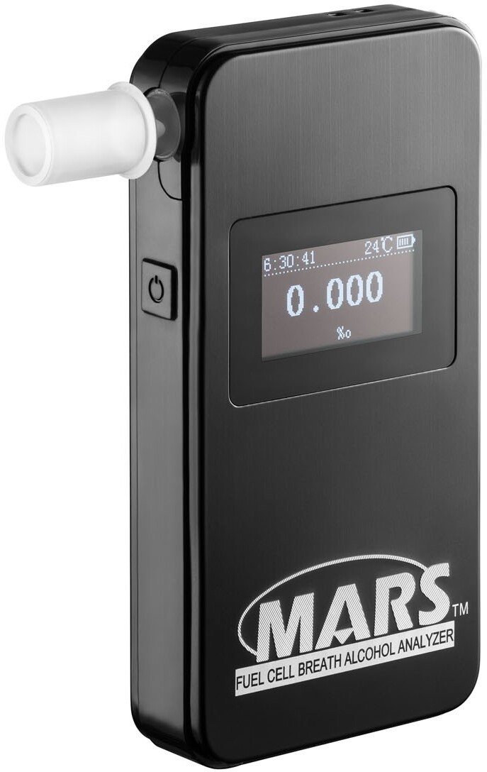 Alkomat Alcovisor Alkomat elektrochemiczny MARS BT BLACK z drukarką