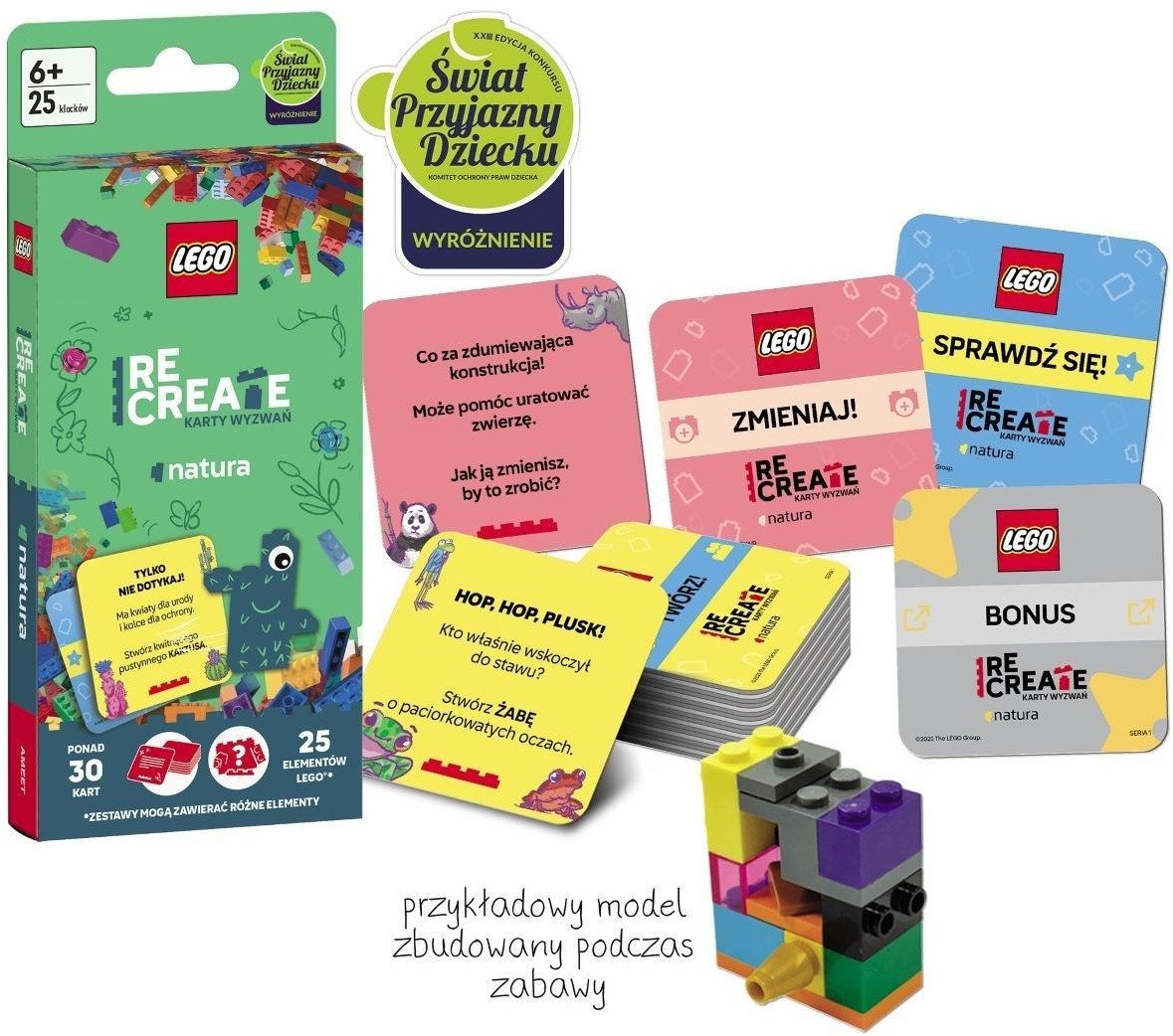Lego Recreate. Karty wyzwań. Natura