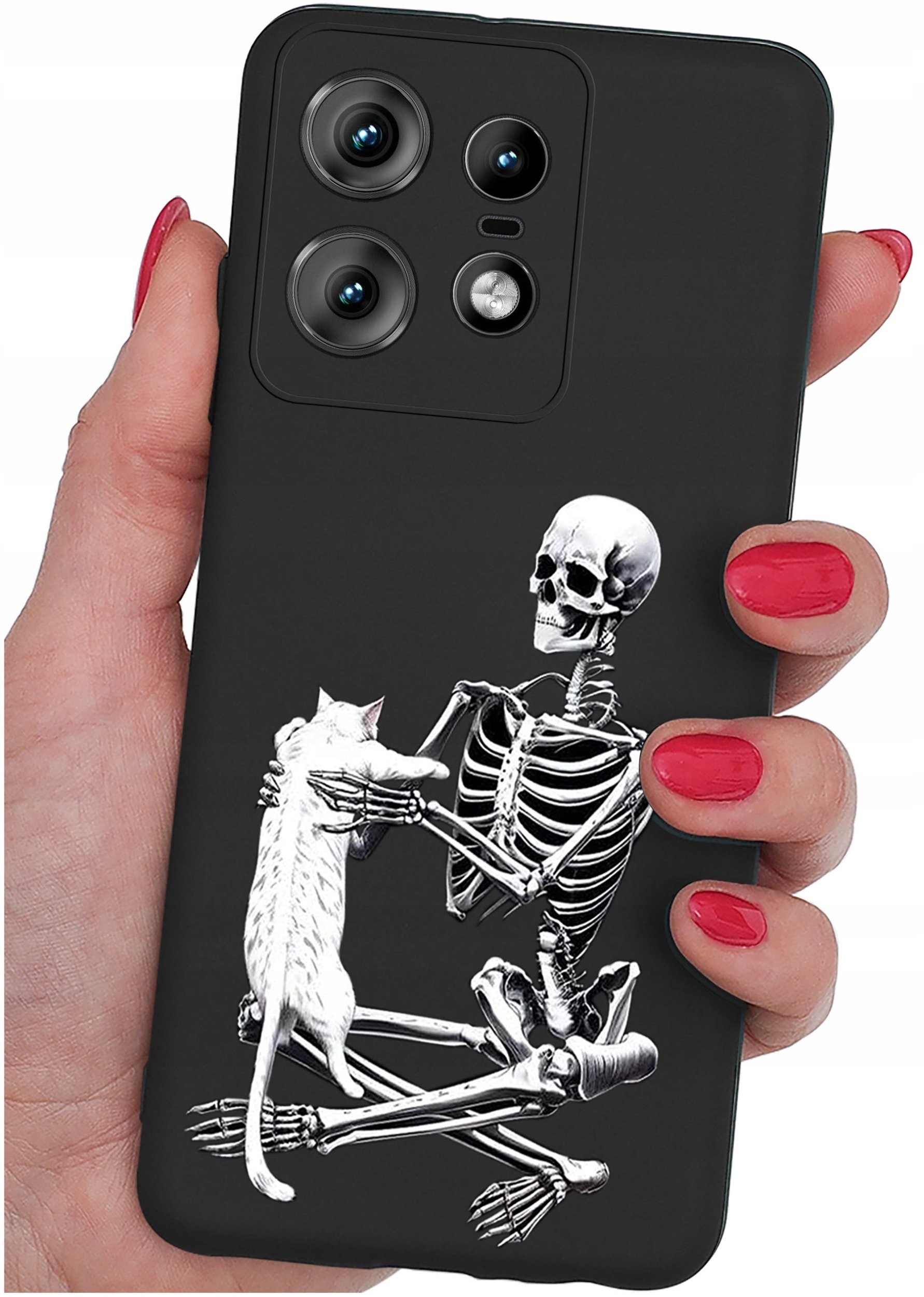 Etui do Motorola Moto EDGE 50 Pro WZORY |SILIKONOWE MATT CASE