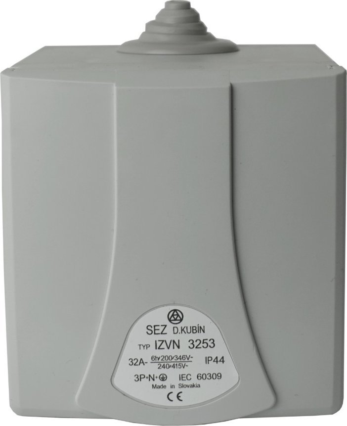 SEZ Gniazdo ścienne z puszką podtynkowe 32A 400V 5P