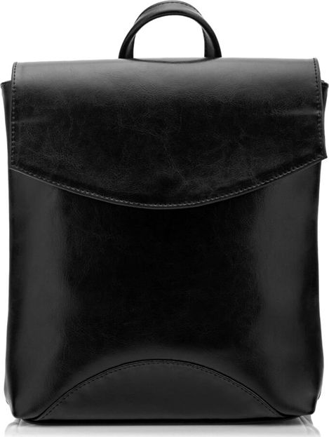 Belveder Plecak skórzany damski czarny Telimene PK21