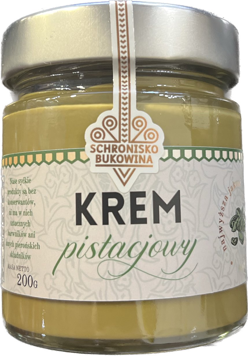 Schronisko Bukowina Krem pistacjowy 200g -