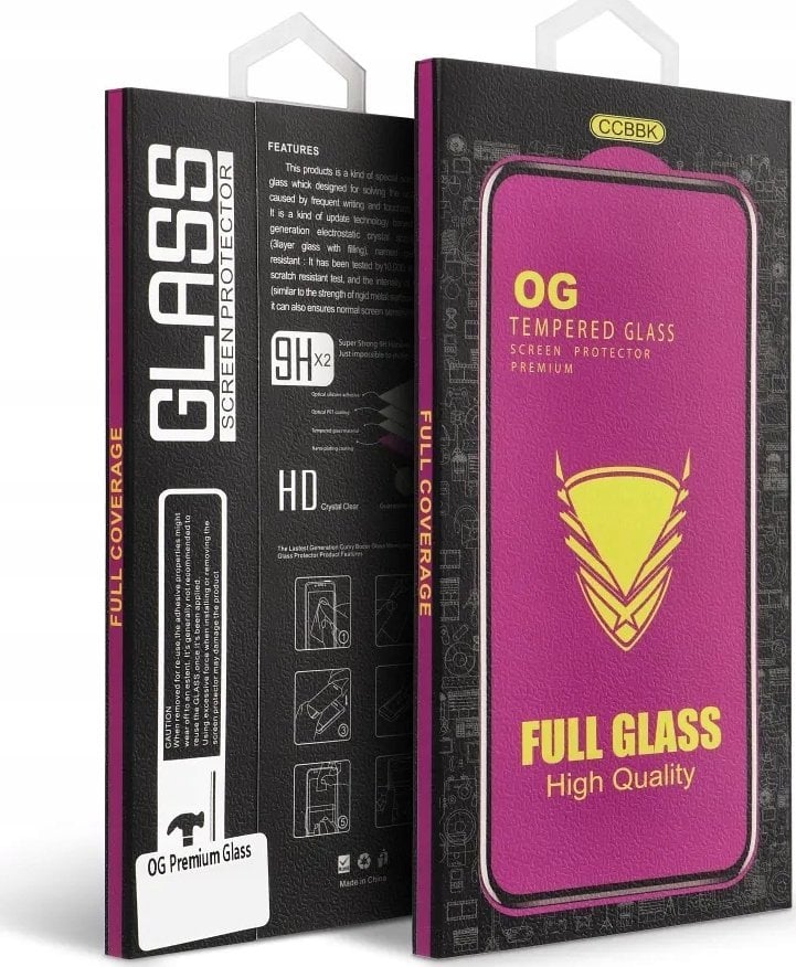 Szkło Hartowane OG Premium Glass - do Samsung Galaxy A26 5G czarny