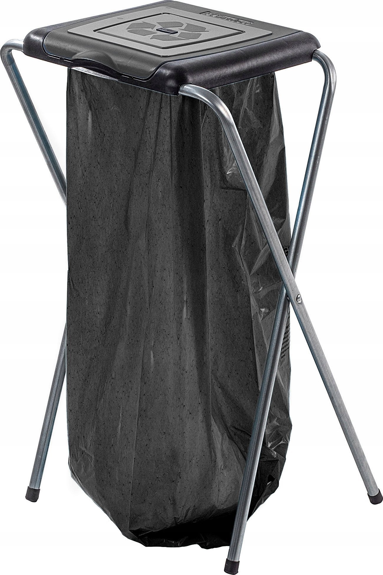 Kadax KADAX Stojak Na Worki Kosz Do Śmieci Stelaż 120L Czarny