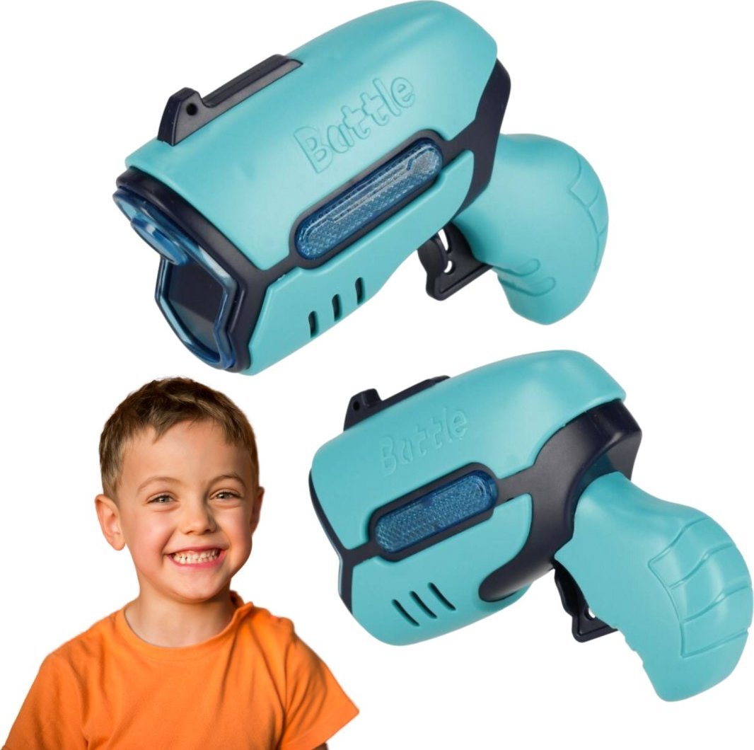 PISTOLET EFEKTY ŚWIETLNE DŹWIĘKOWE DLA DZIECI