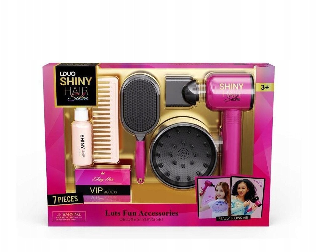 Zestaw fryzjerski z suszarką 7el n/b 7225485 85082