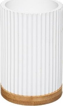 5five Kubek na szczoteczki do zębów NATUREO, biały