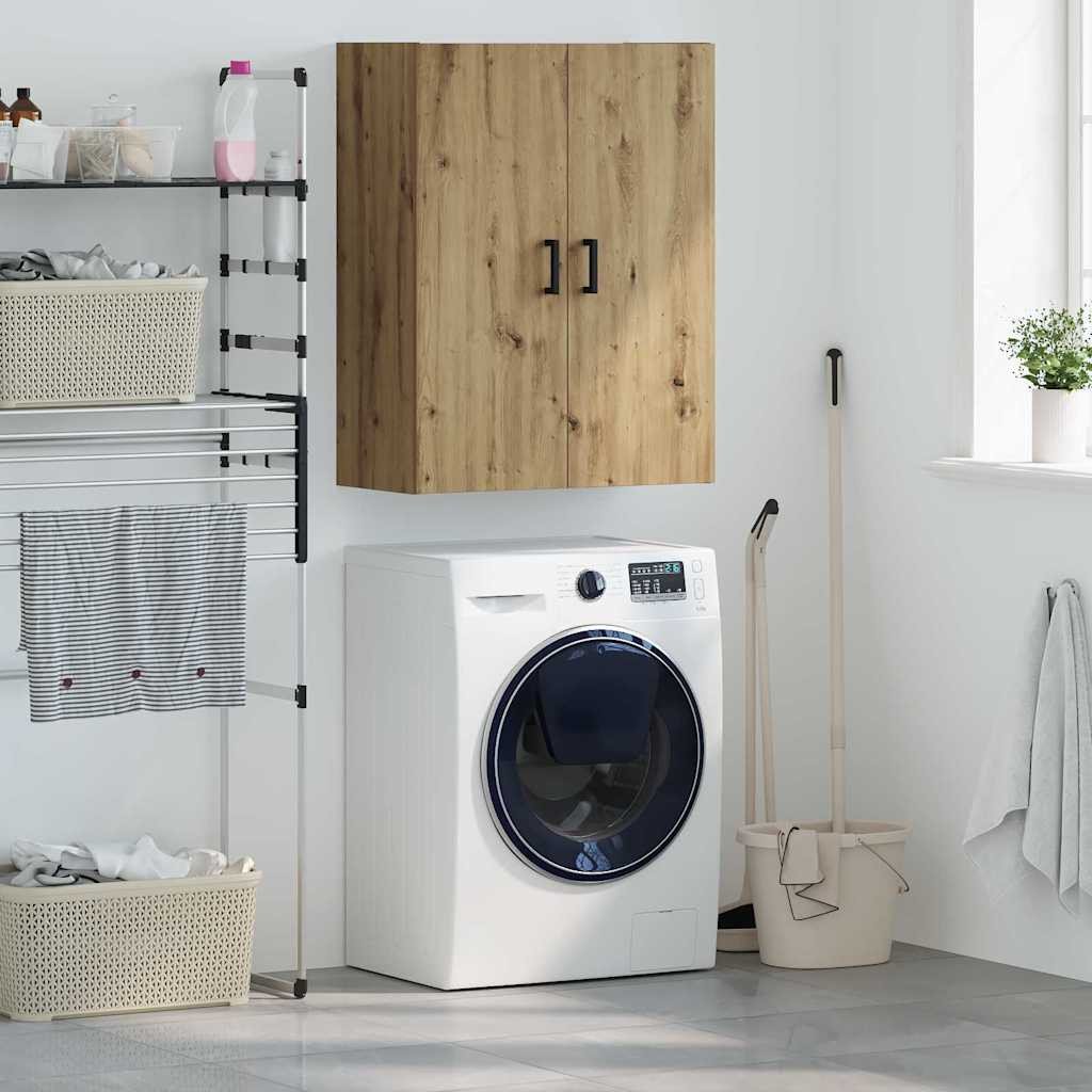 vidaXL Szafka wisząca Montowane na ścianie Brązowy 69.5 x 34 x 90 cm