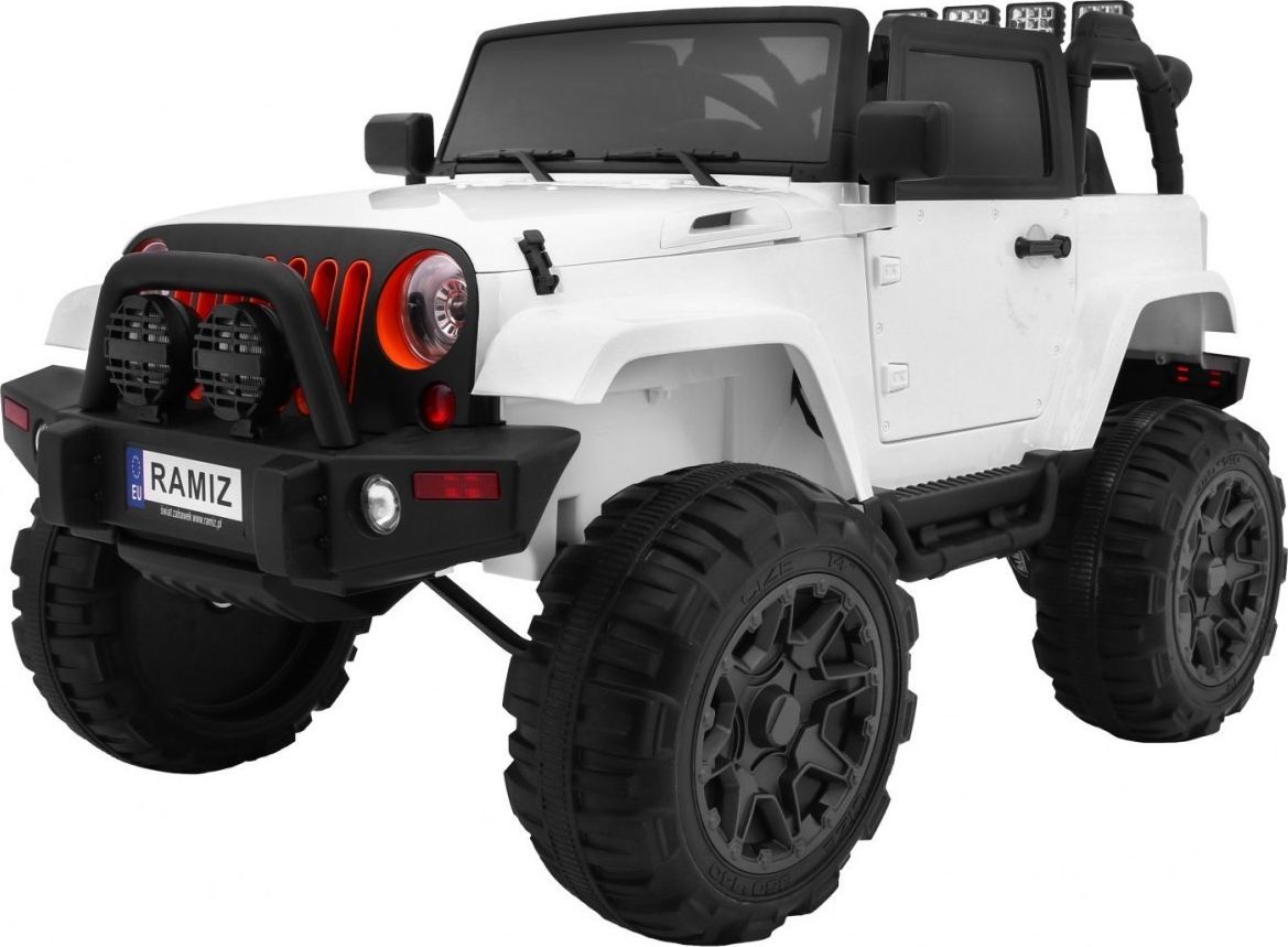Ramiz Pojazd Jeep All Terrain Biały