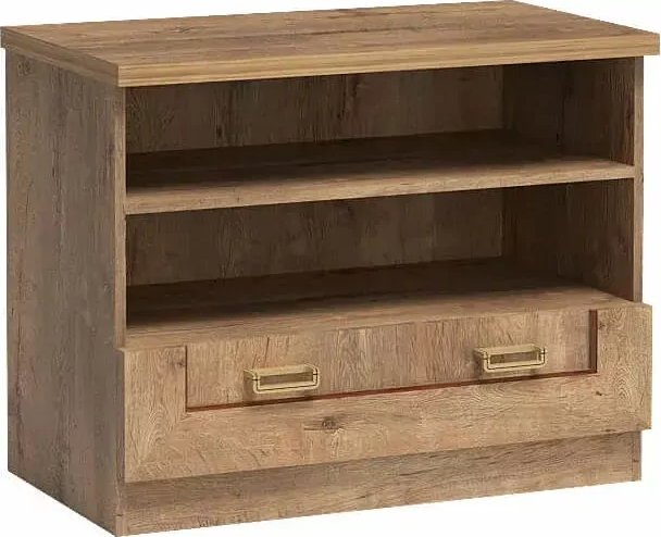 Elior Szafka RTV stojąca dąb lefkas - Tilda 25X