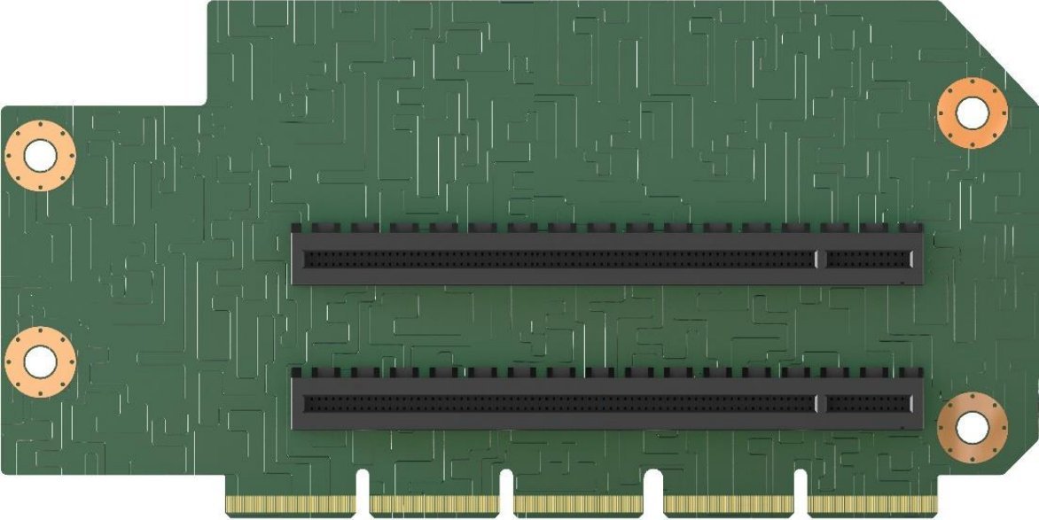 Intel Intel Riser Karte für 2HE M50CYP Systeme Slot#1, 2x PCIe