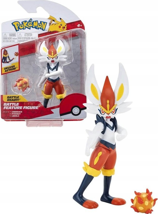 Figurka Jazwares Figurka Pokemon Battle Cinderace