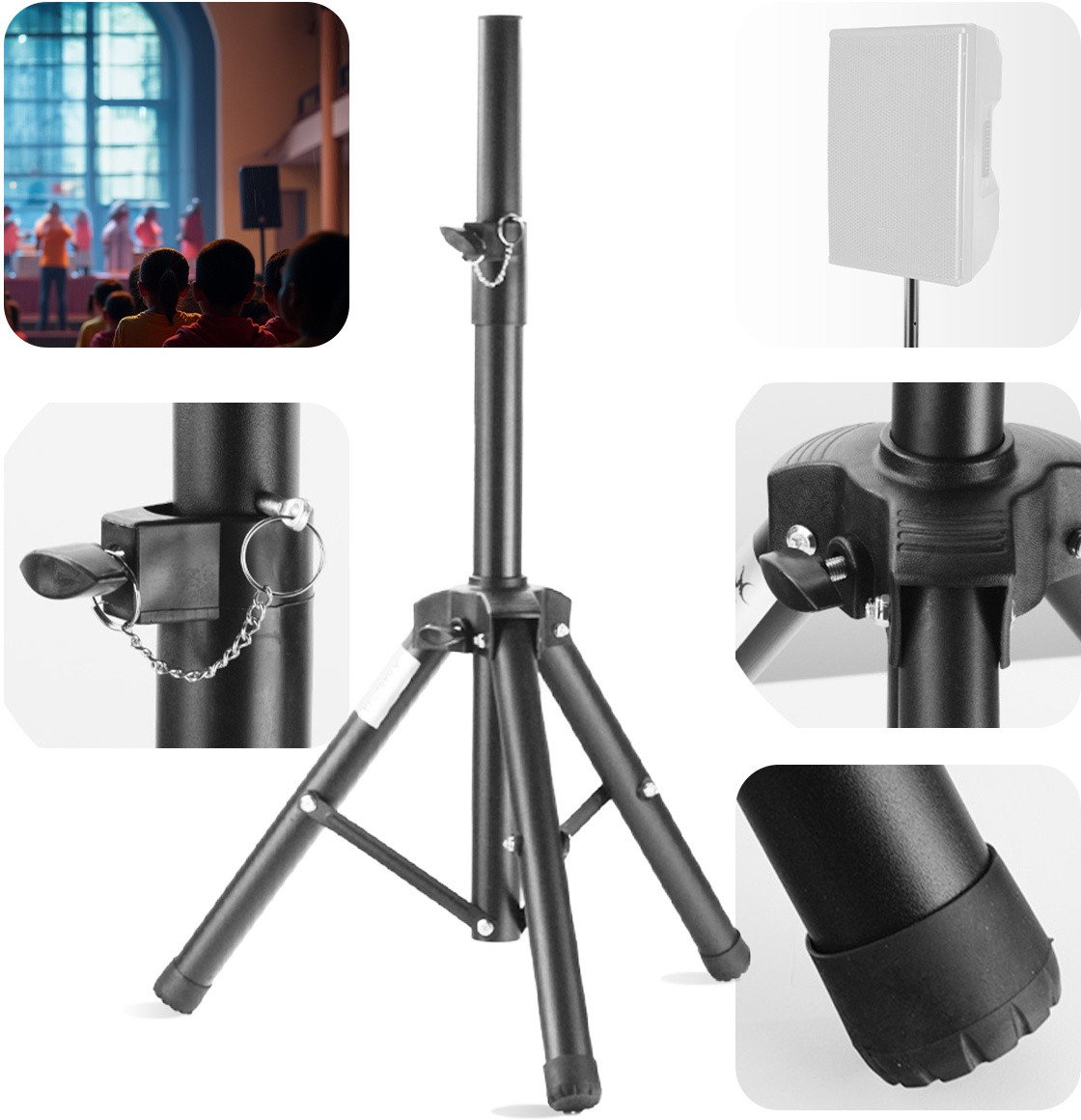 Statyw kolumnowy HSS-MINI Hardman one size