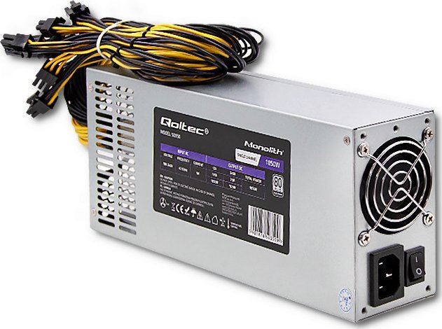 Zasilacz Qoltec Gaming Miner 1850W (50350)
