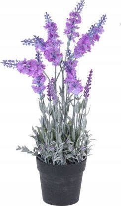 Sztuczna lawenda w doniczce, 40 cm