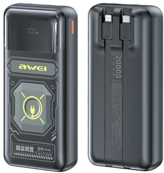 AWEI PowerBank P99K 20000mAh 22.5Wblack/black