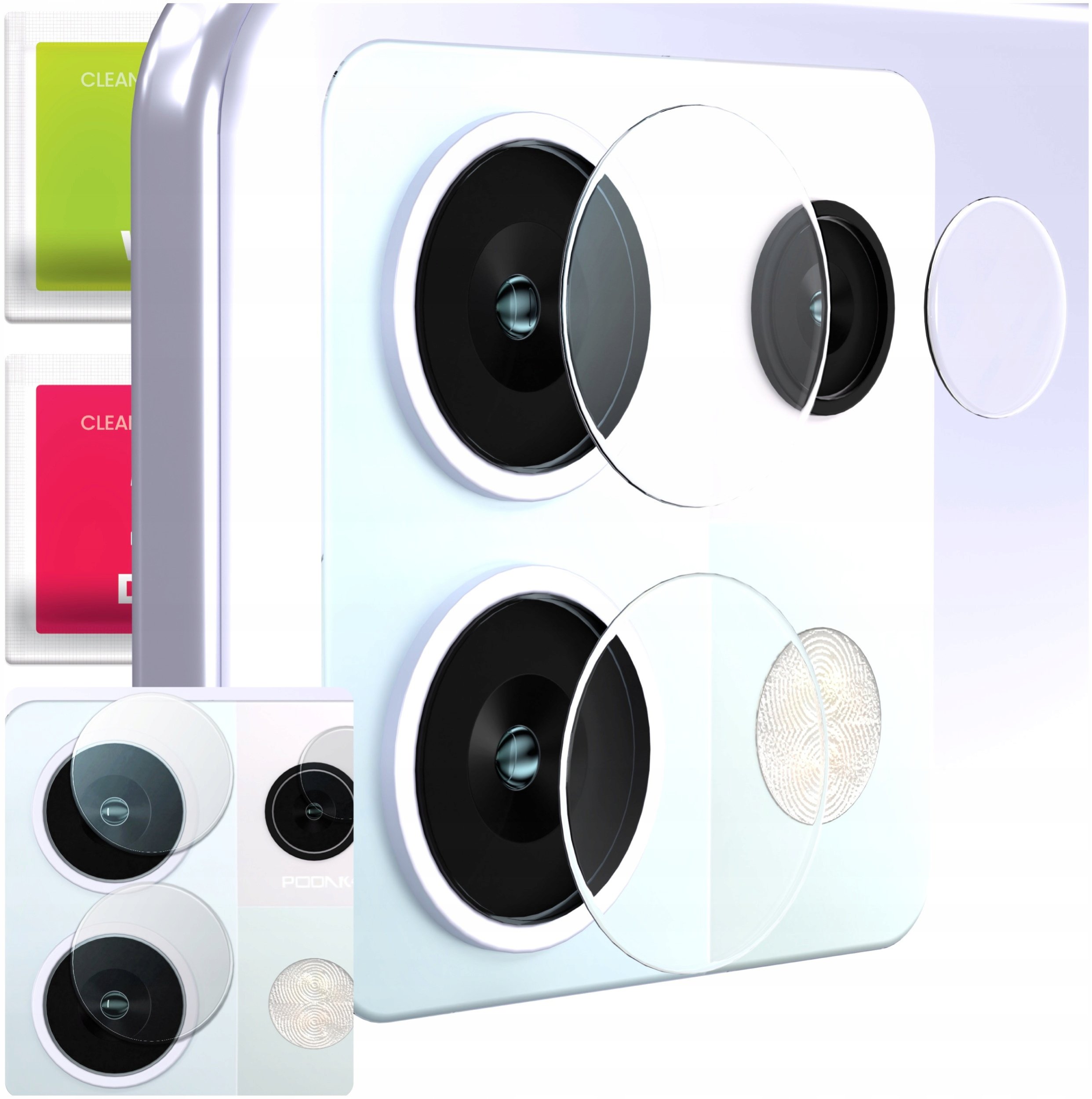 Szkło Na Aparat Do Xiaomi Redmi Note 13 Pro 5G (Hartowane, Na Obiektyw, 9H)