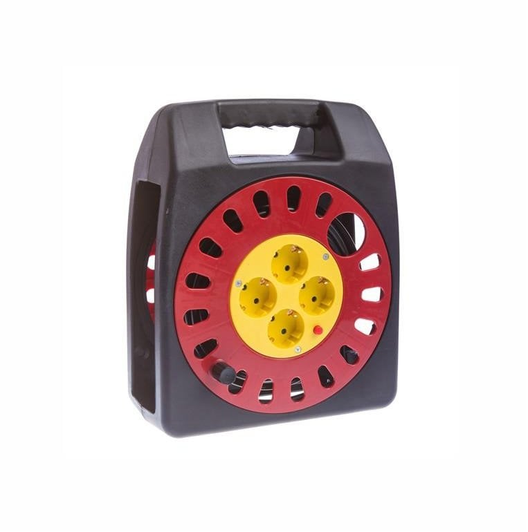 EXT CORD G4CT13/KF-BG-13 3X1 25M 4P REEL