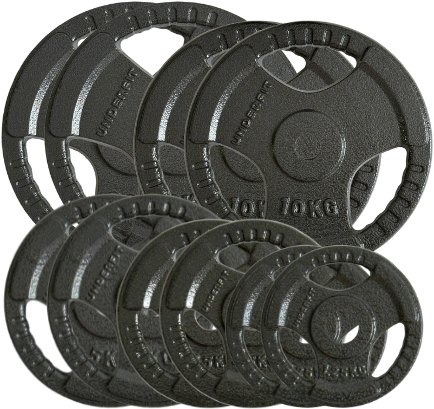 Zestaw obciążeń żeliwnych Hammertone UNDERFIT 31mm 77,5 kg do sztangi