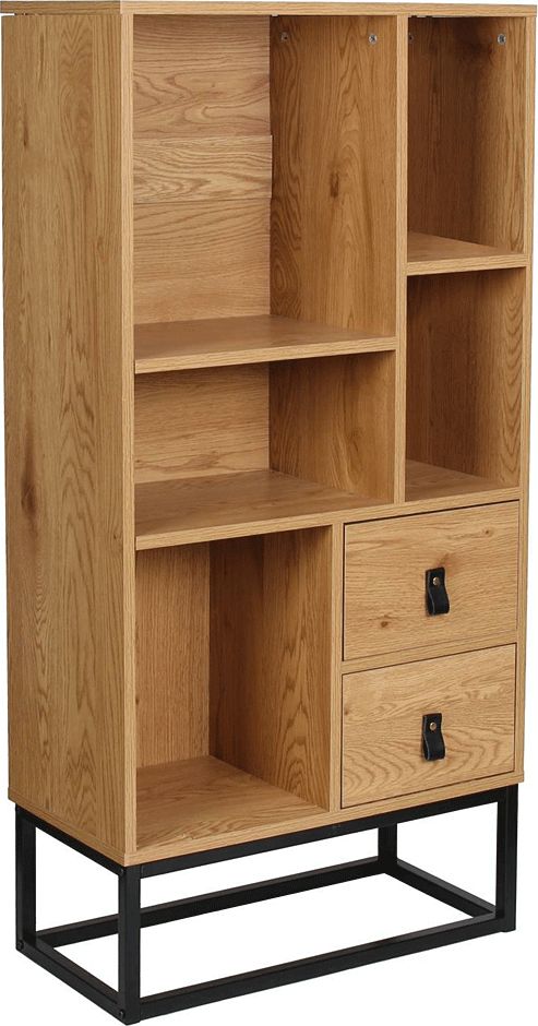 Elior Loftowy regał Kaffo - dąb złoty