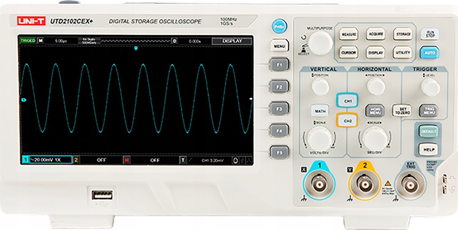 Uni-T Oscyloskop Uni-T UTD2202CEX+