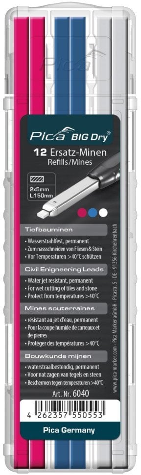 Pica BIG DRY Refills Civil Engineering assorted - SB