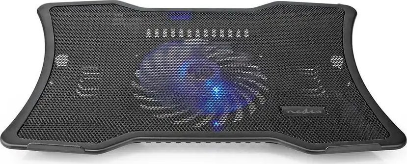 Nedis Nedis NBCR101BK stojak na laptop Podstawka na notebooka Czarny 43,2 cm (17")