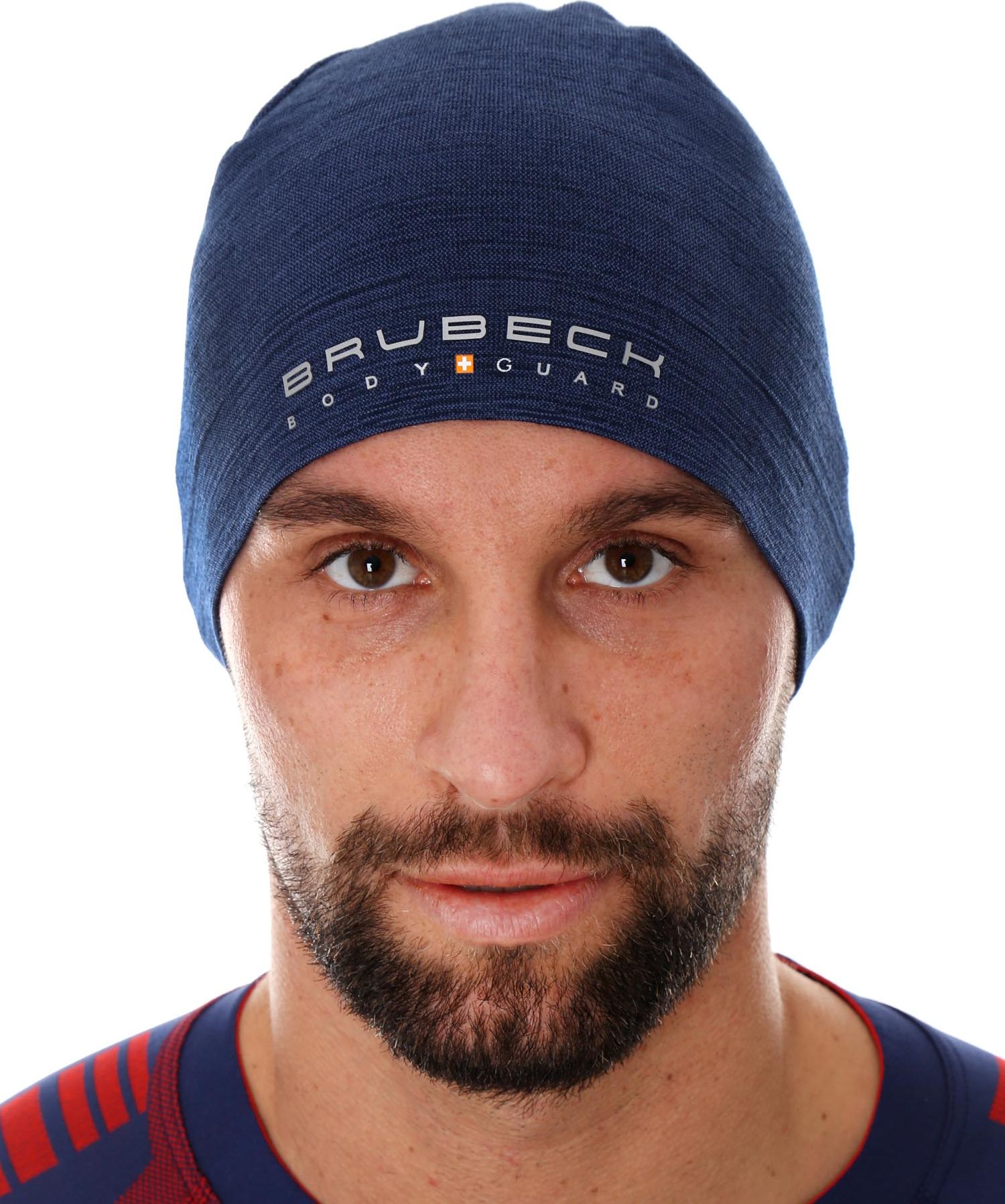 Brubeck Czapka zimowa HM10180 granatowa r. L/XL