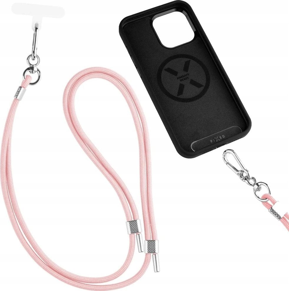 Fixed Universal Lanyard for Mobile Phones - uniwersalna smycz do telefonu różowa - Gwarancja bezpieczeństwa. Proste raty. Bezpłatna wysyłka od 170 zł.