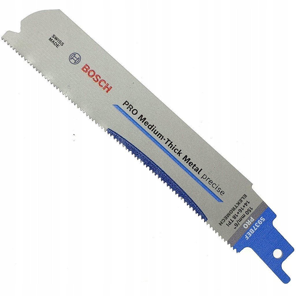 BOSCH BRZESZCZOT DO PIŁY SZABLASTEJ PRO MEDIUM-THICK METAL PRECISE S937BEF 1,1 x 25 x 150mm /25szt.