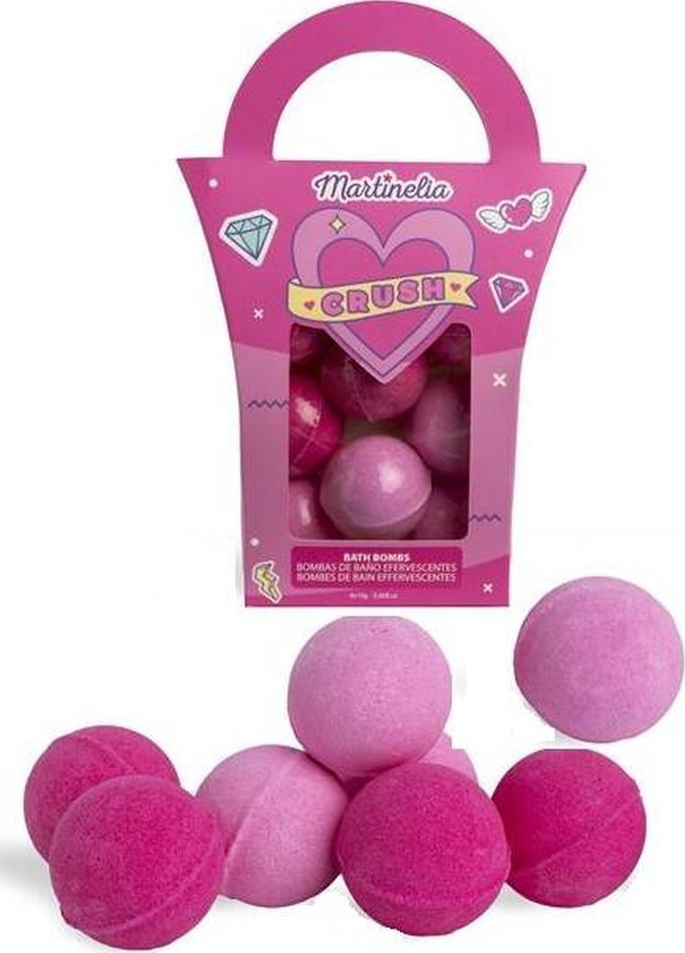Martinelia Zestaw kule do kąpieli Crush Bath 8x15g