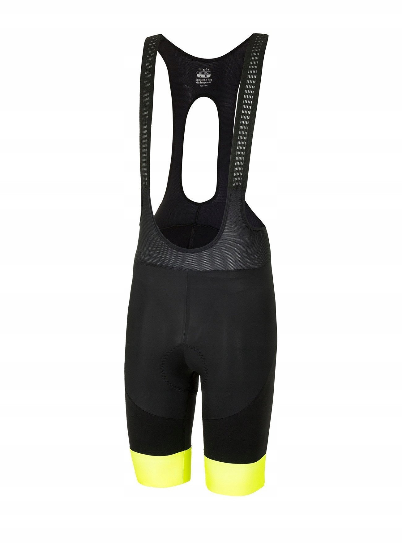 Vortice Bibshort BLACK/FLUO YELLOW/REFLEX - L