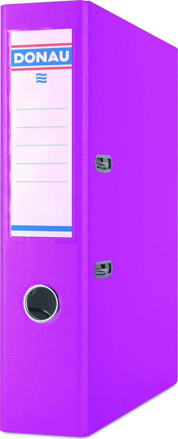 Segregator Donau Master dźwigniowy A4 70mm różowy (PBSX0032)