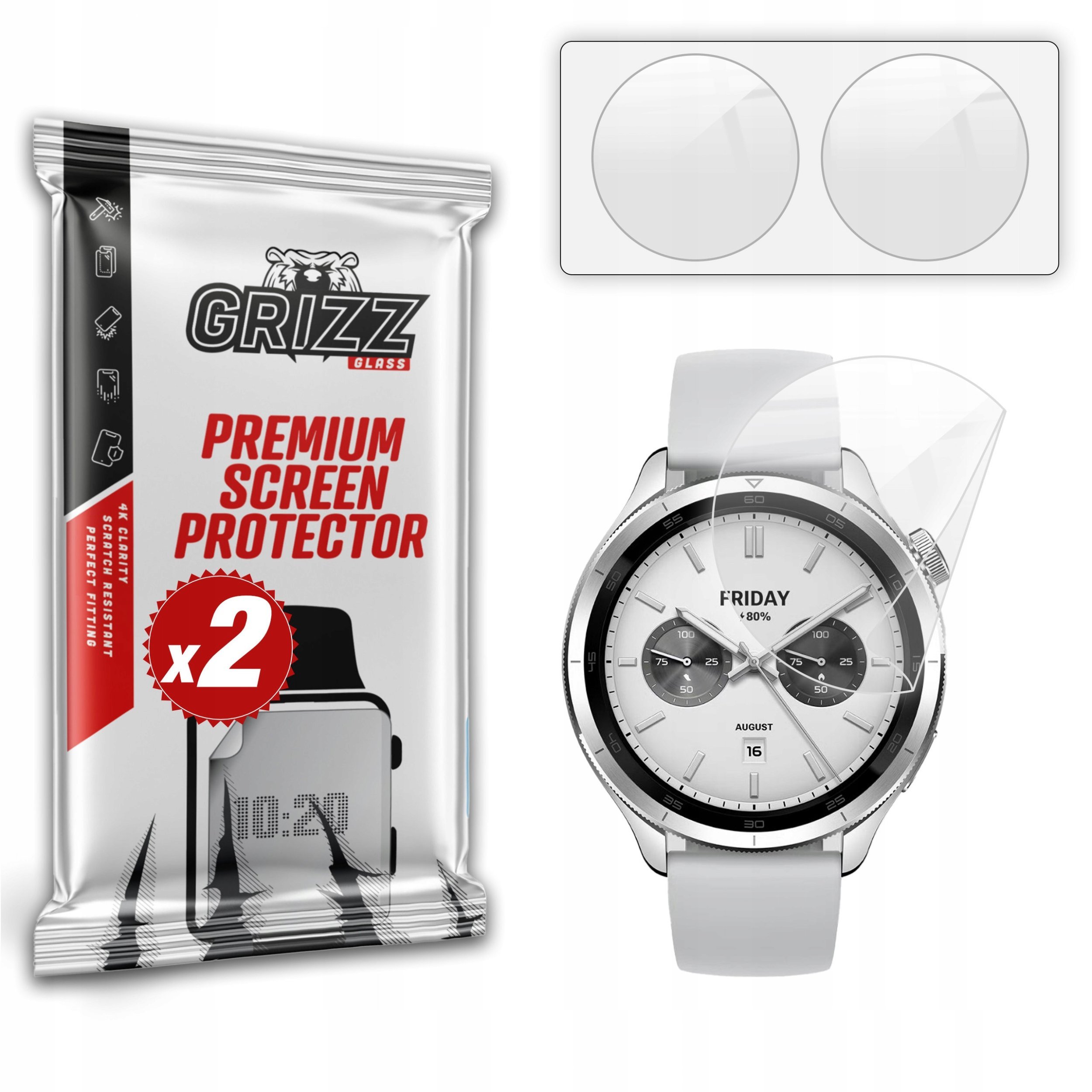 Folia ceramiczna GrizzGlass CeramicFilm do Xiaomi Watch S4