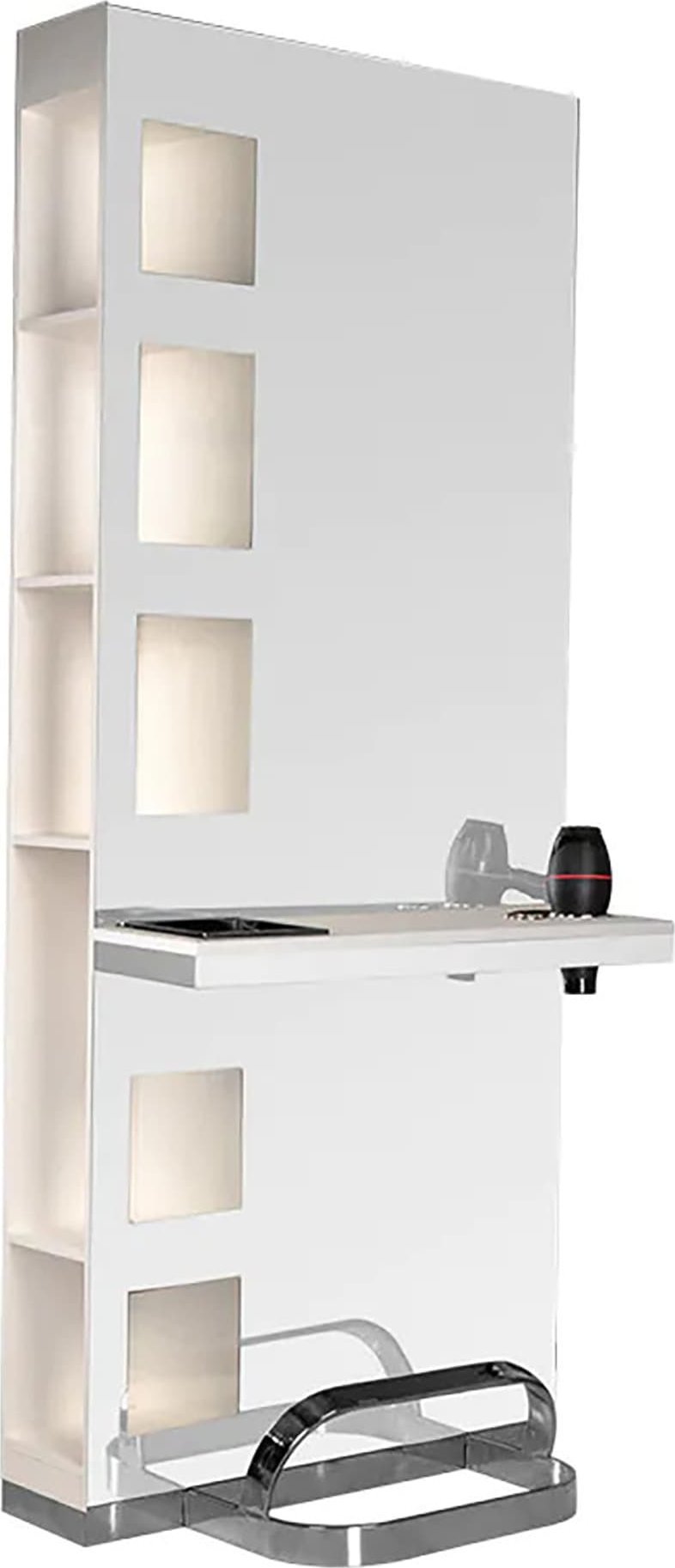 Activeshop Gabbiano konsola fryzjerska B058 perłowa