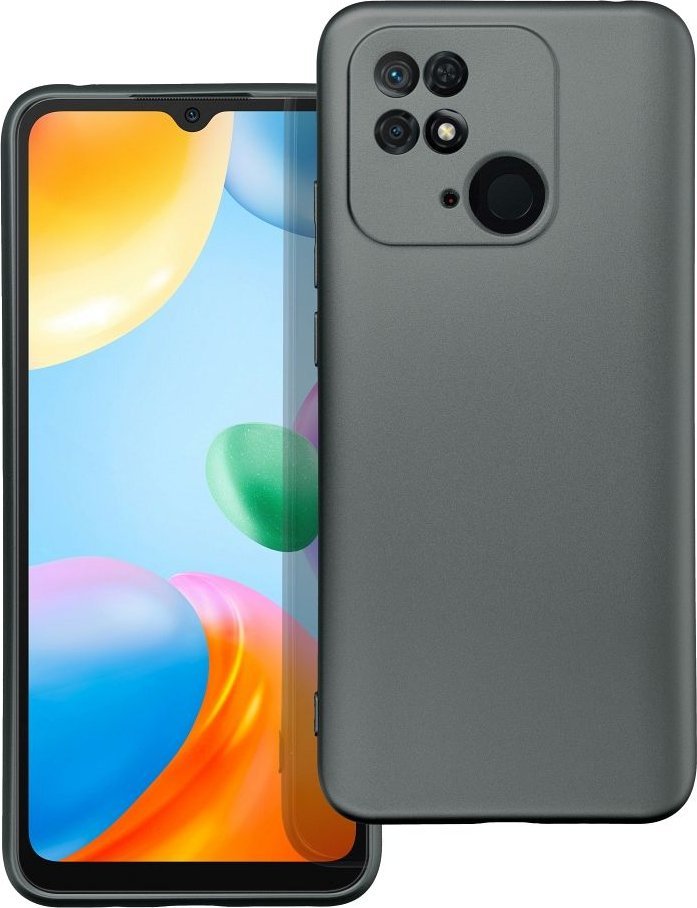 OEM Futerał METALLIC do XIAOMI Redmi 10C szary