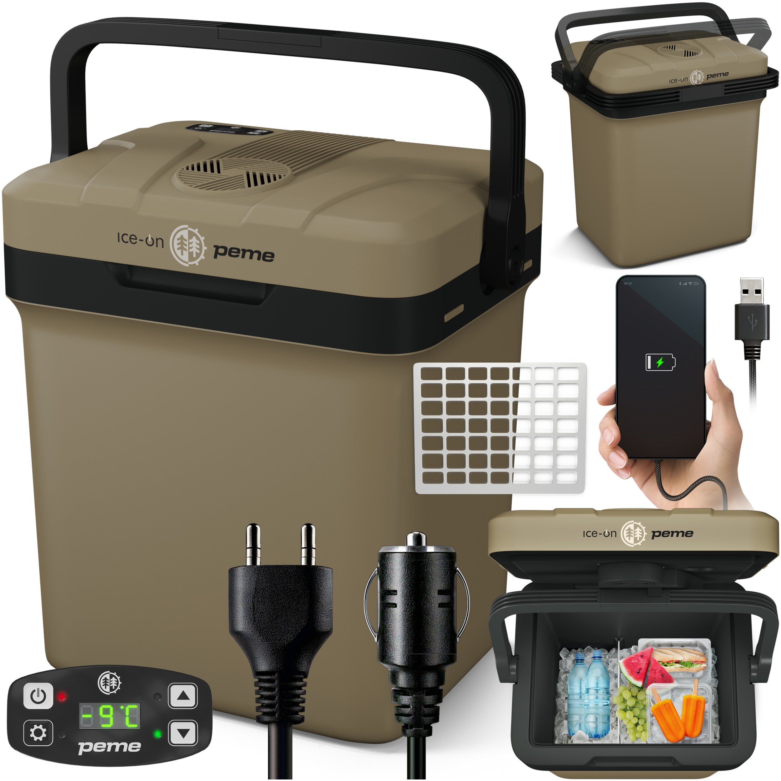 Lodówka turystyczna Peme Essential 27 Sand Storm