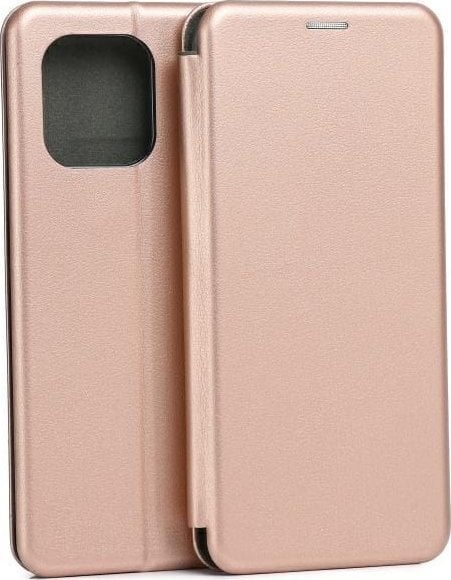 Etui Beline Book Magnetic Moto G15 różowo-złoty/rosegold