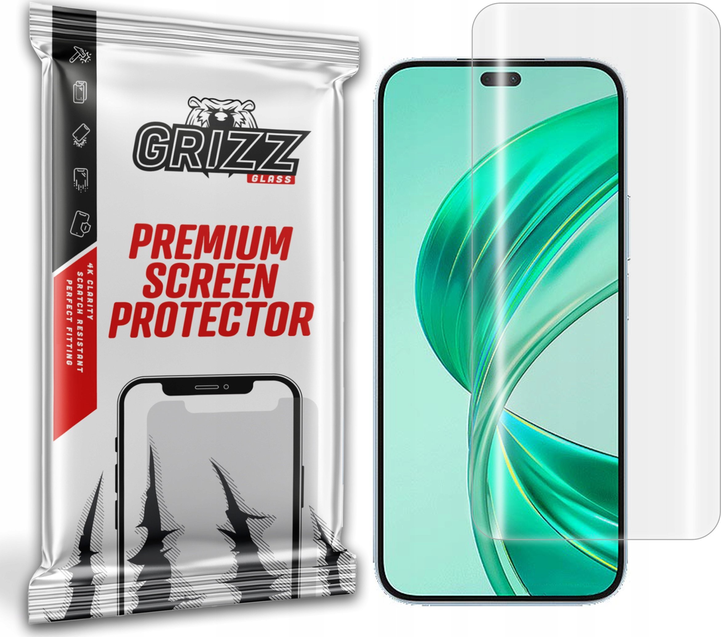 GrizzGlass Folia hydrożelowa GrizzGlass Hydrofilm do Honor X8b