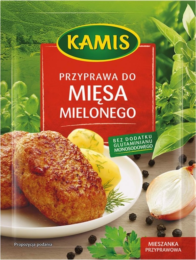 Kamis Kamis Przyprawa do mięsa mielonego Mieszanka przyprawowa 20 g