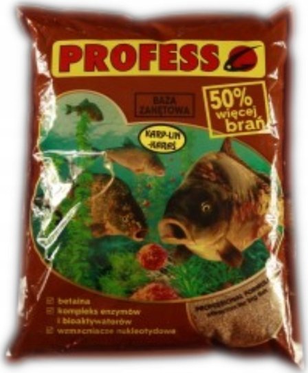Profess ZANĘTA wędkarska Profess Baza Karp-Lin-Karaś 2kg Uniwersalna Duża Tania |5906190881960