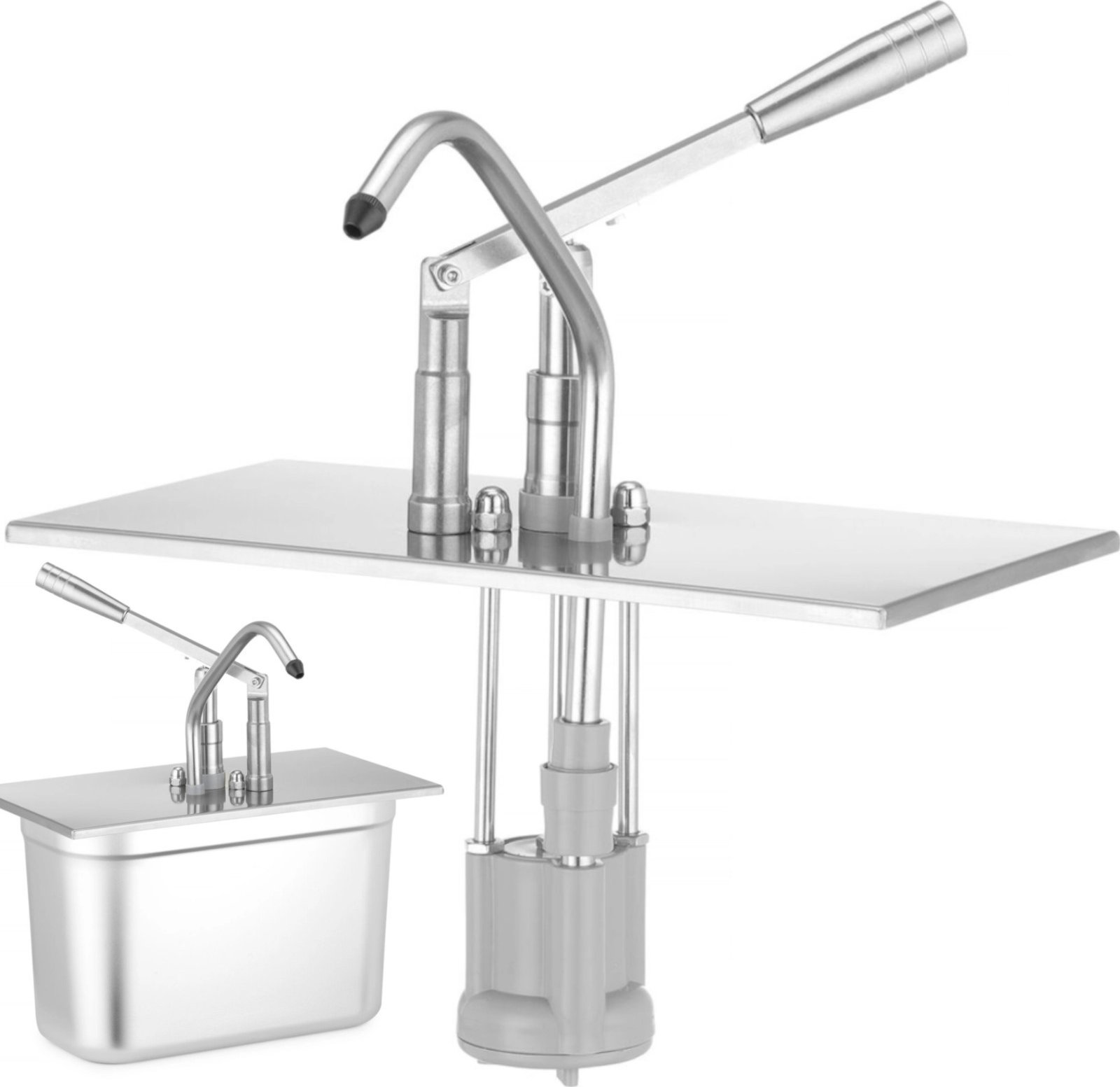 Hendi Pokrywa do pojemnika GN 1/3 z dyspenserem dozownikiem - Hendi 558157 Pokrywa do pojemnika GN 1/3 z dyspenserem dozownikiem - Hendi 558157