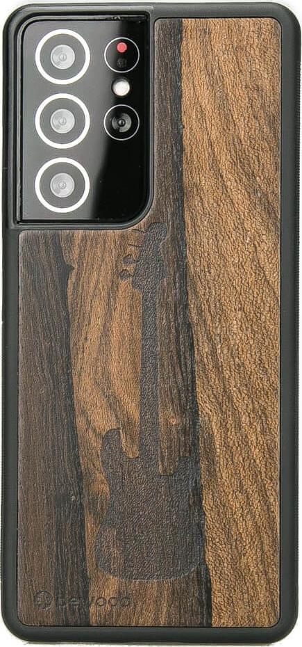 BeWood Drewniane Etui Samsung Galaxy S21 Ultra GITARA ZIRICOTE